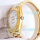 TWB Swiss replica Rolex 2836 Day-Date II Silver Roman dial Gold President Watch (3)_th.jpg